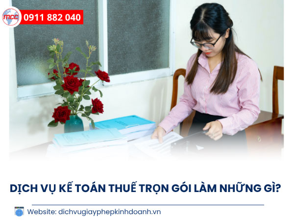 Dịch vụ kế toán thuế trọn gói
