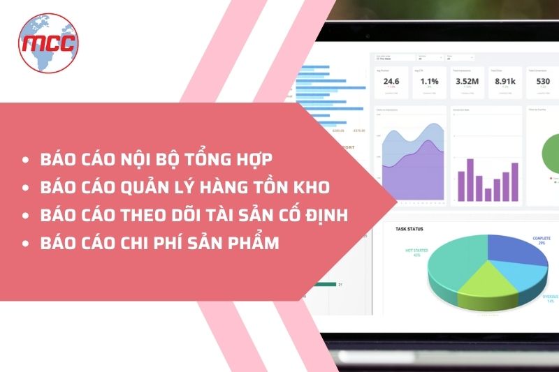báo cáo tài chính nội bộ