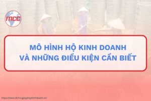 Mô hình hộ kinh doanh