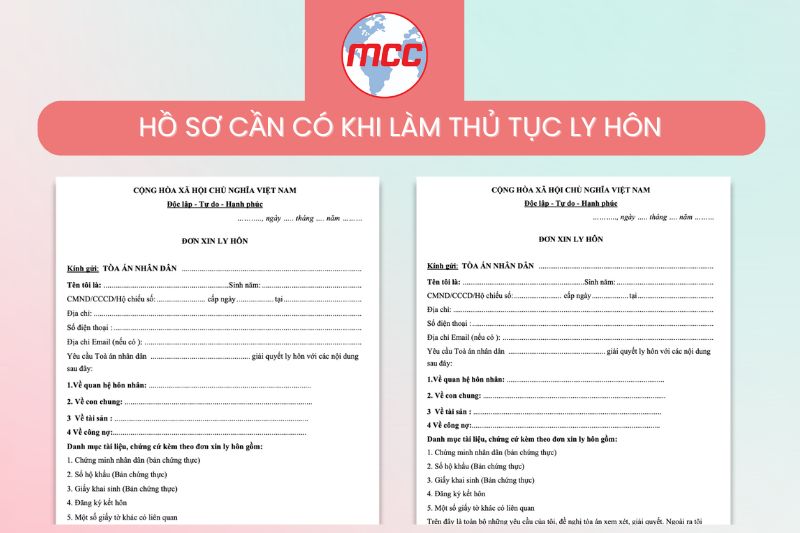 thủ tục ly hôn