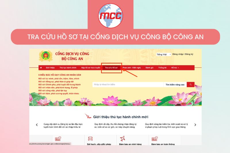 tra cứu hộ chiếu