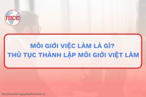 môi giới việc làm là gì