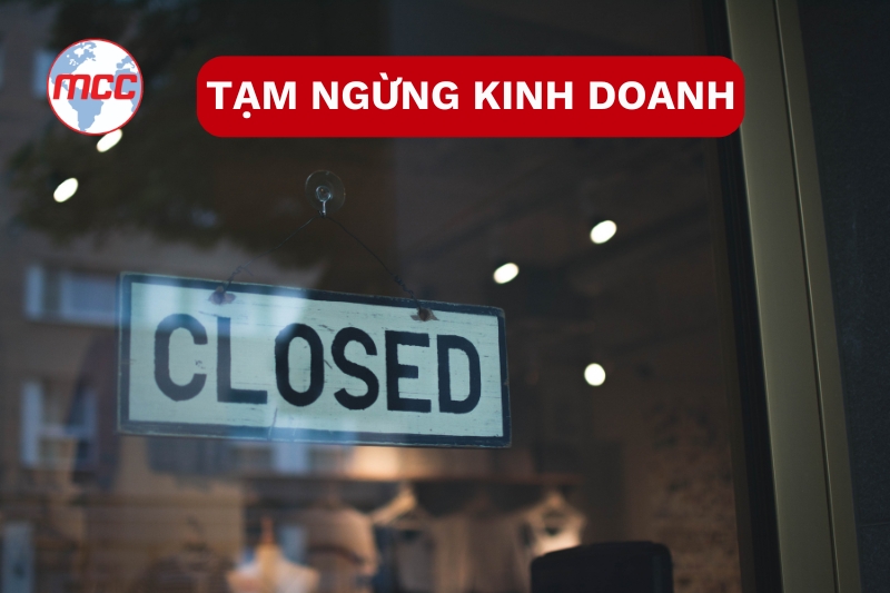 thủ tục tạm ngừng kinh doanh