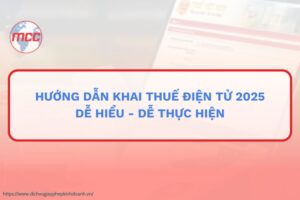 khai thuế điện tử