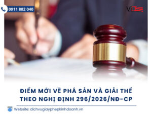 phá sản và giải thể theo nghị định 296/2026/NĐ-CP