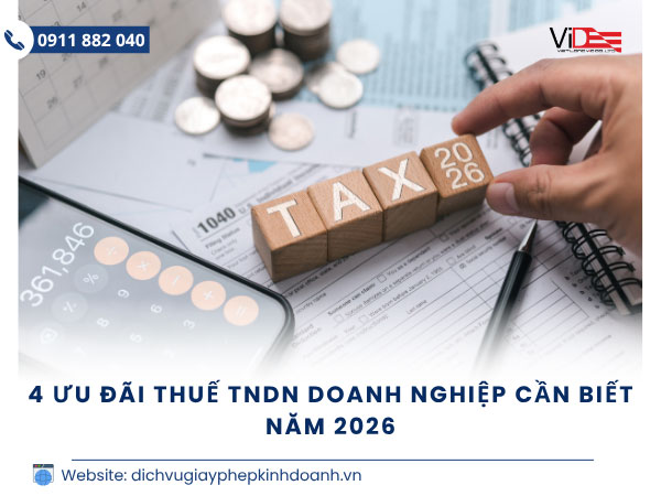 chính sách ưu đãi thuế TNDN