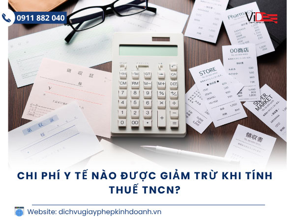 giảm trừ chi phí y tế giáo dục khi tính thuế TNCN