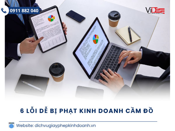 Mức phạt kinh doanh cầm đồ